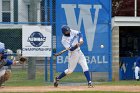 Baseball vs CGA  Wheaton College Baseball vs Coast Guard Academy during game two of the NEWMAC semi-finals playoffs. - (Photo by Keith Nordstrom) : Wheaton, baseball, NEWMAC